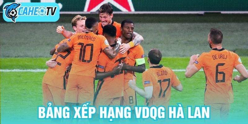 Bảng xếp hạng VDQG Hà Lan