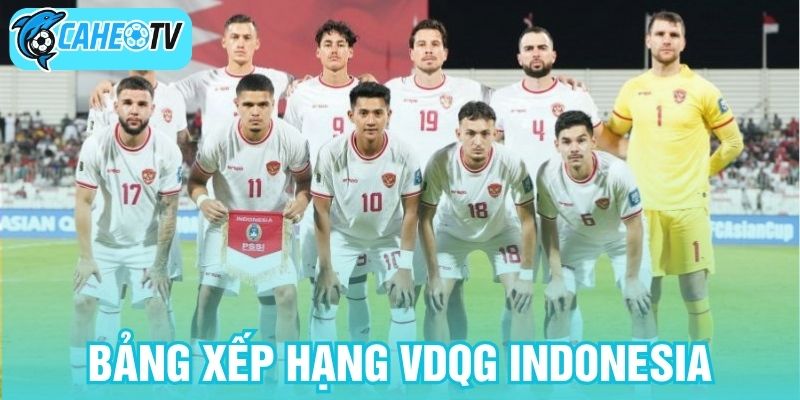 Bảng xếp hạng VDQG Indonesia