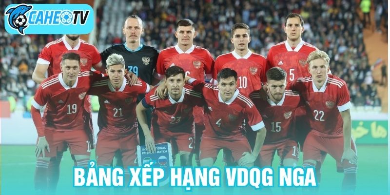 Bảng xếp hạng VDQG Nga