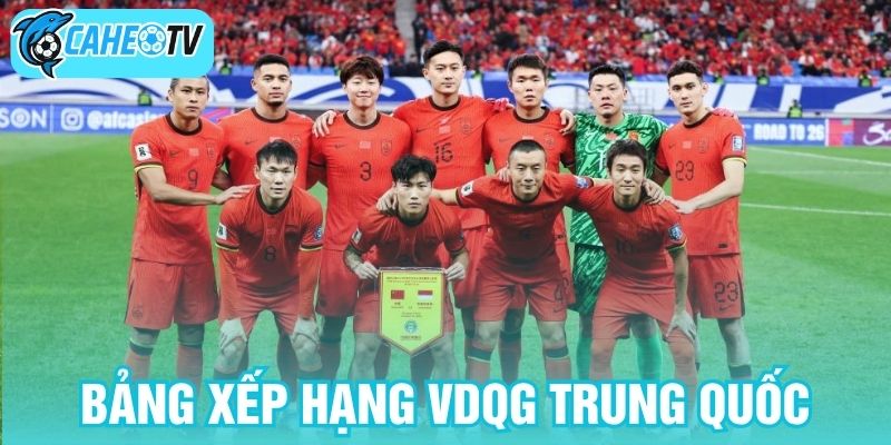 Bảng xếp hạng VDQG Trung Quốc